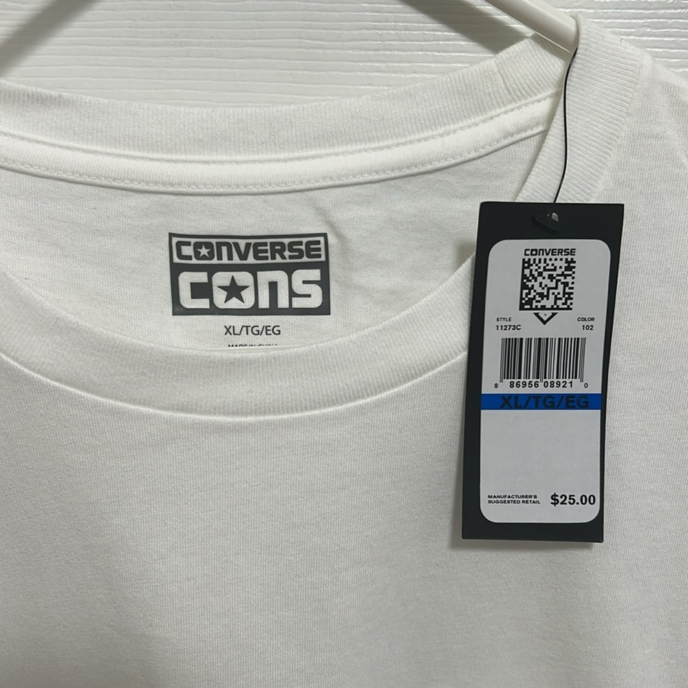 Brand new Converse T shirt in sz XL - Picture 3 of 4